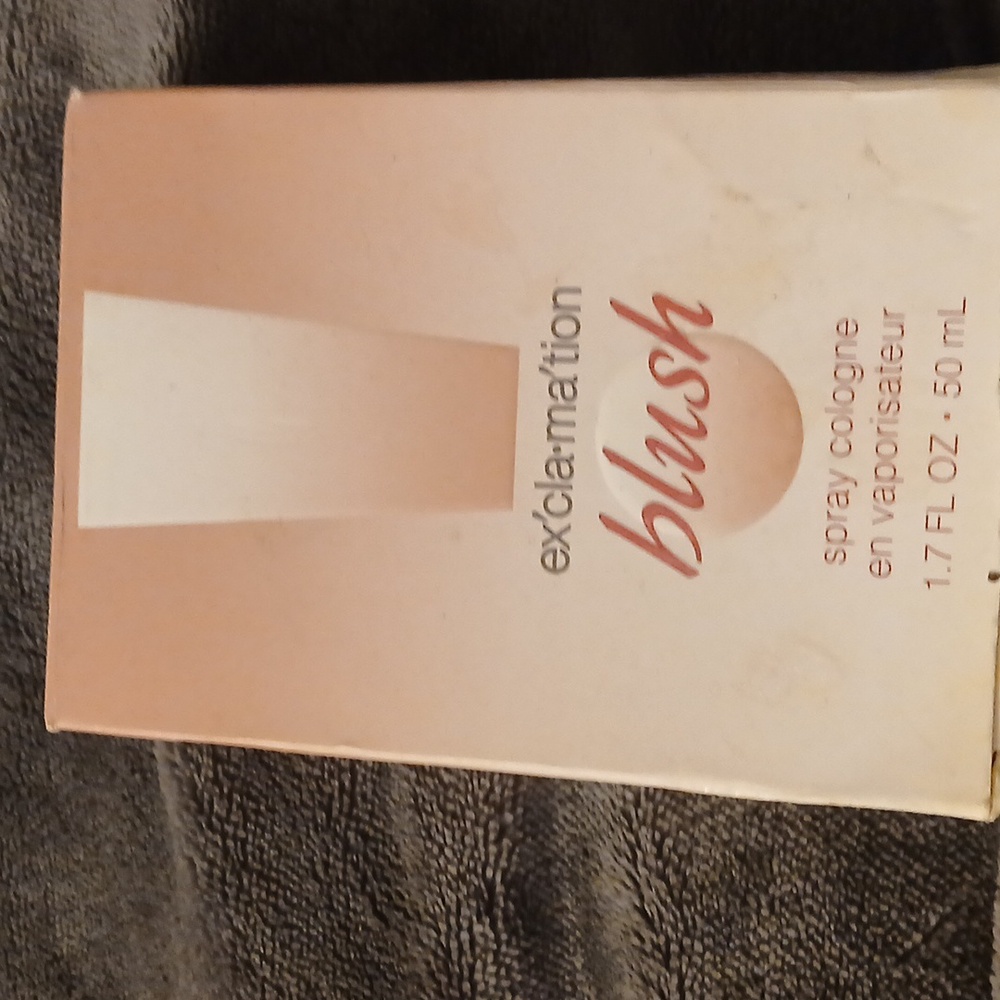 EXCLAMATION BLUSH,  COLOGNE SPRAY 1.7 FL OZ / 50mL  VINTAGE in box